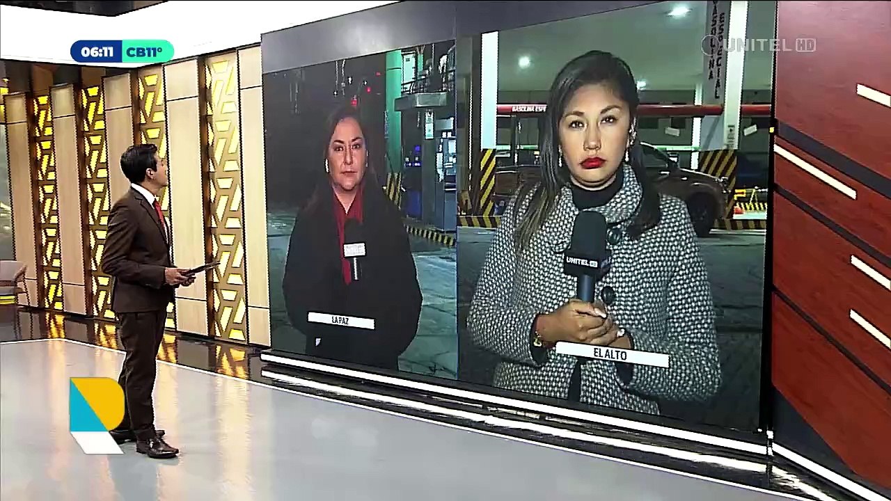 Hay filas en El Alto, en un surtidor de La Paz no se observó filas