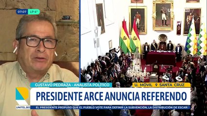 Analista Pedraza: “El presidente está en campaña, el referendo que plantea es para evitar costos políticos”