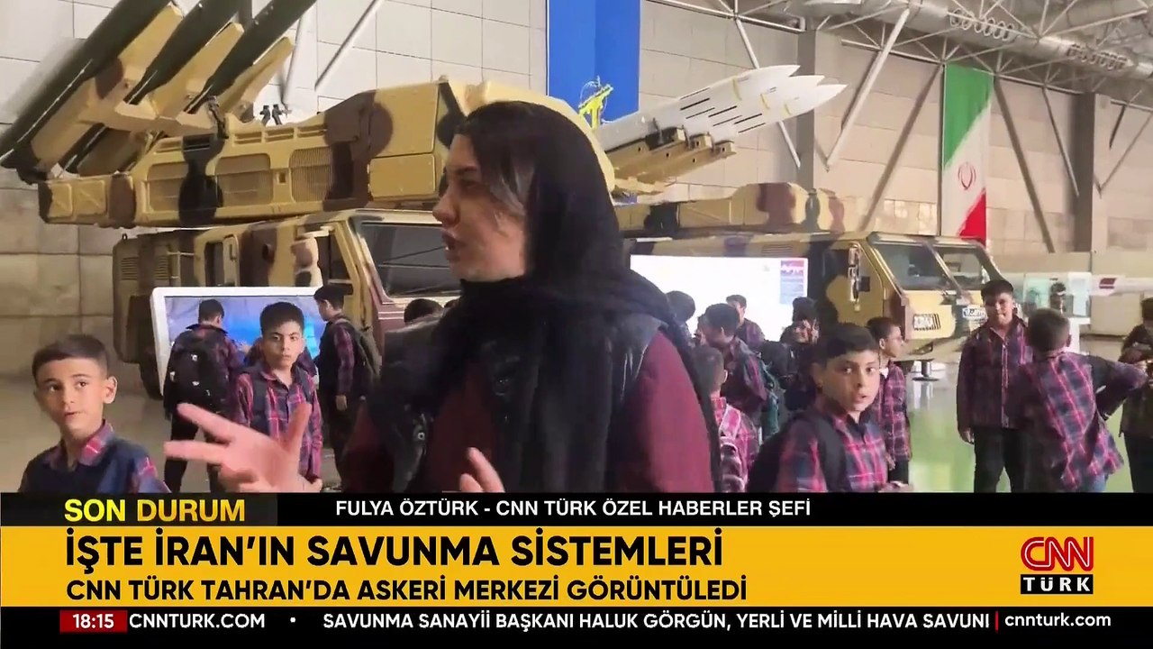 VİDEO HABER | CNN TÜRK Tahran’da askeri merkezi görüntüledi: İşte İran’ın savunma sistemleri!
