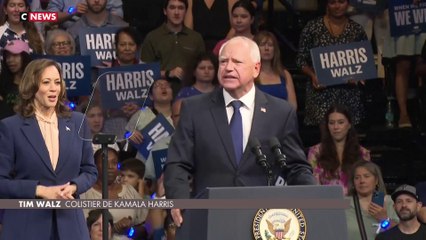 Qui est Tim Walz, le colistier de Kamala Harris ?