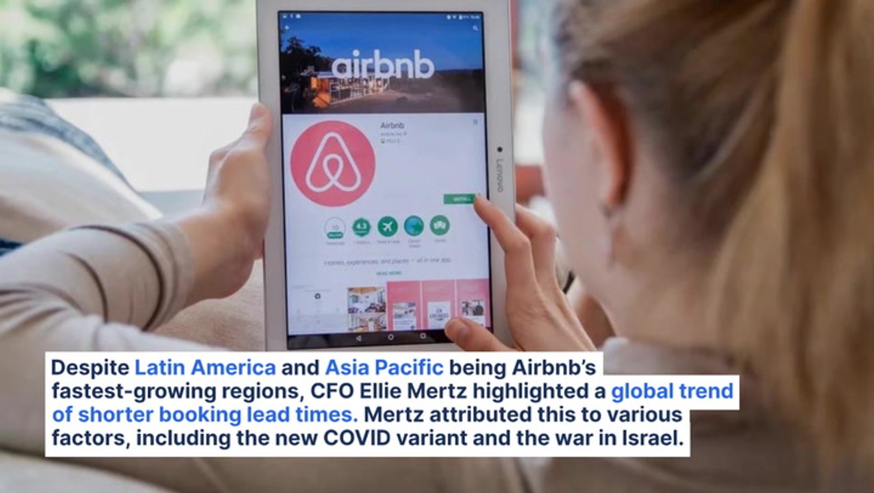 After Amazon Blamed Trump And Olympics, Airbnb Paints Similar Grim Picture Of Falling Consumer Demand, But Says It Is Due To Israel War And New California Law