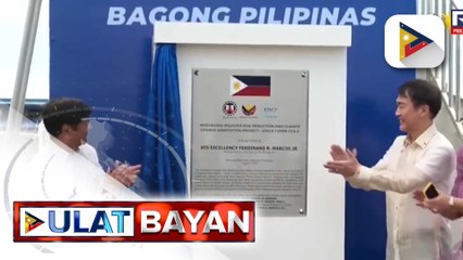 Flood Mitigation Project sa Pampanga, pinasinayaan ni PBBM