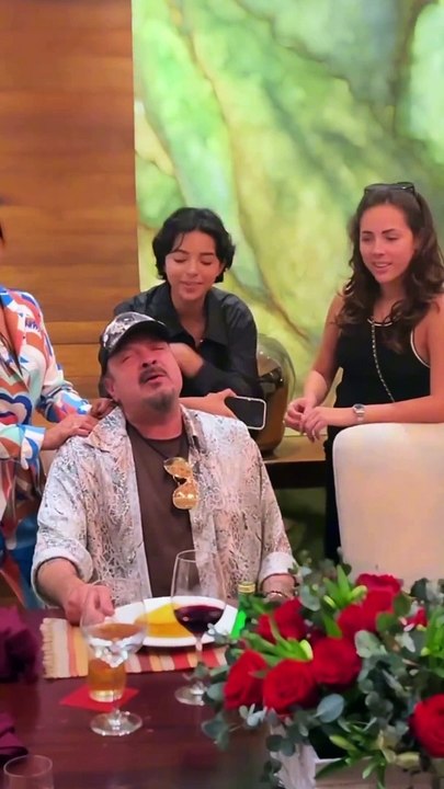 Christian Nodal sorprende a su suegro Pepe Aguilar en su festejo de cumpleaños