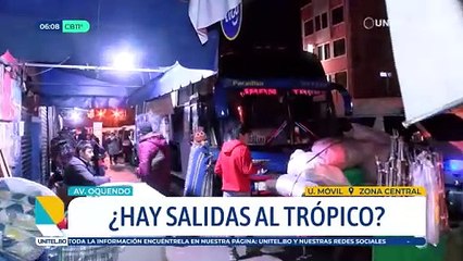 ​Se restablecen salidas de buses desde Cochabamba a Santa Cruz