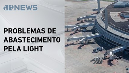 Aeroporto do Galeão tem quase 90% da energia fornecida por geradores