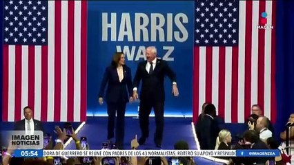 Kamala Harris designa a Tim Walz como su compañero de fórmula