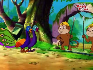Nani Teri Morni ko mor le gaye _ Hindi Balgeet _ Hindi Rhymes _ Animted Songs by Jinlge Toons(480P)