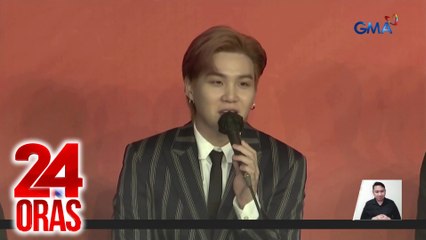 BTS Suga, nag-apologize matapos mahuling naka-inom habang sakay ng kanyang electric scooter | 24 Oras