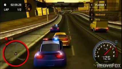 Need For Speed; Most Wanted (PSP) - Gameplay [PPSSPP]