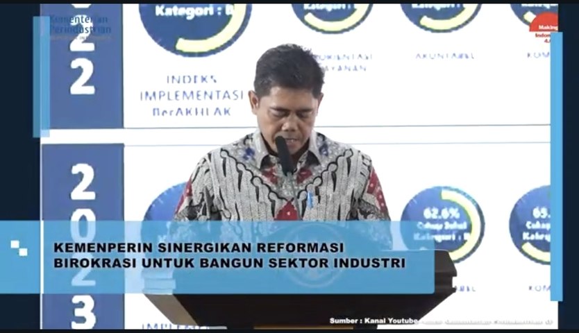 Kemenperin Sinergikan Reformasi Birokrasi untuk Bangun Sektor Industri