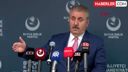 BBP Lideri Mustafa Destici: Kerkük Türk'tür ve Türk Kalacaktır