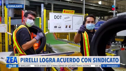 Pirelli logra acuerdo con su sindicato de trabajadores