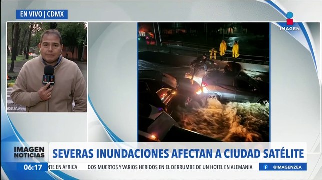 Lluvias dejan severas inundaciones en el Estado de México