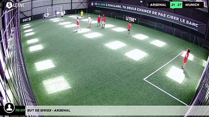 But de Idriss - arsenal