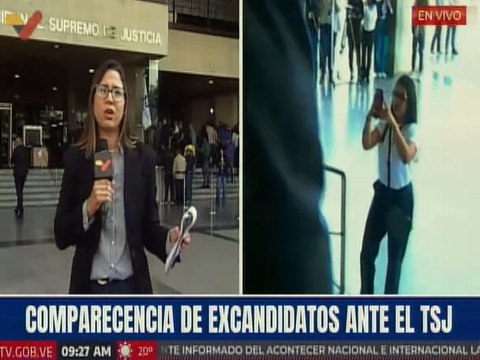 TSJ inicia comparecencia con partidos polīticos y excandidatos presidenciales del 28J