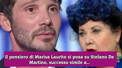 Il pensiero di Marisa Laurito si posa su Stefano De Martino, successo simile a...
