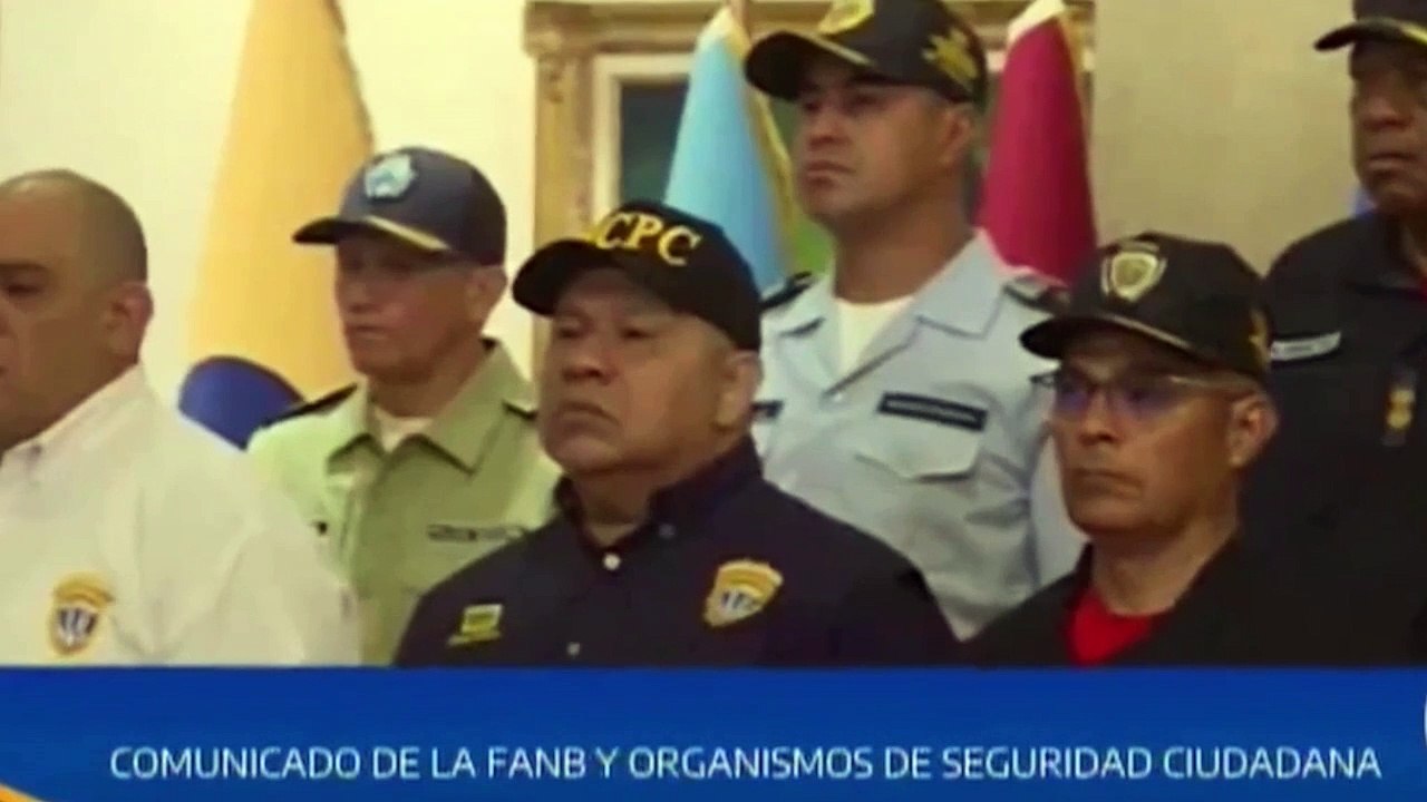 Militares y policías de Venezuela rechazan los planes "sediciosos" de líderes opositores