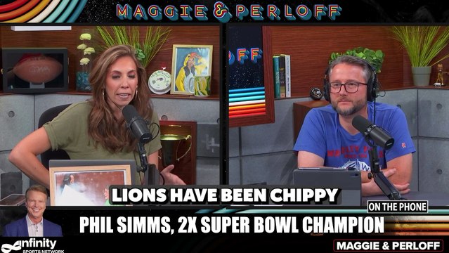 Phil Simms on Giants vs. Lions Fights: 'We're a Different Team This Year!
