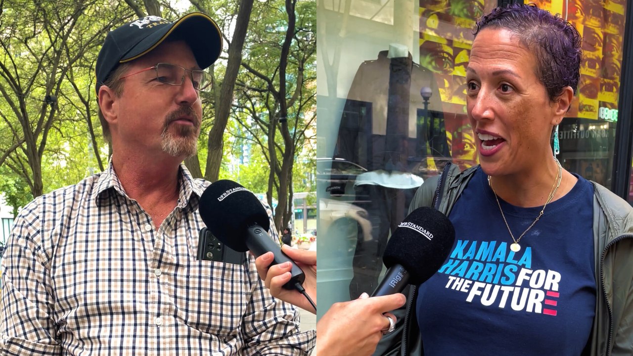 US-Amerikaner:innen darüber, wen sie wählen wollen