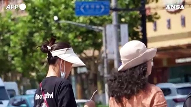 Cina, allarme per l'ondata di caldo a Shanghai