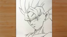 How to Draw Goku SSJ3 Step by Step! ⚡✏️