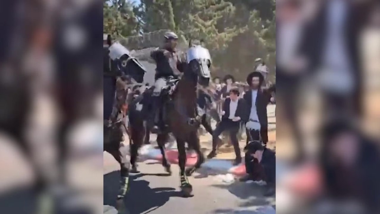 Ultra-orthodox group storms Israeli military recruitment base in protest against enlistment