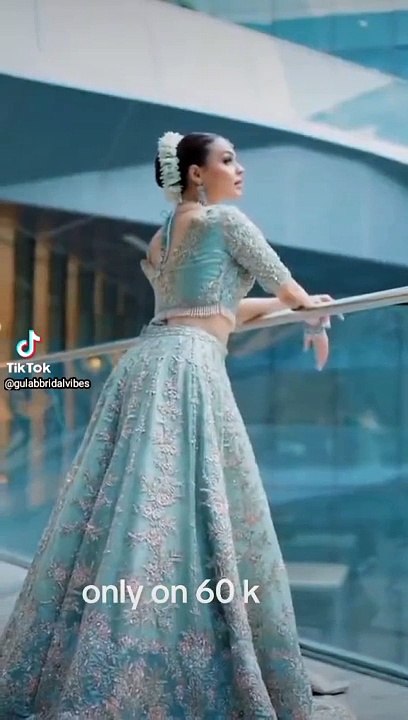 Saree by Pakistani designer