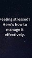 Stress Management Techniques| Depression | Depression Overcome Tips | Mental Health | Stress | Stress Management