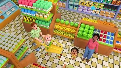 Humpty Dumpty Grocery Store  CoComelon Nursery Rhymes  Kids