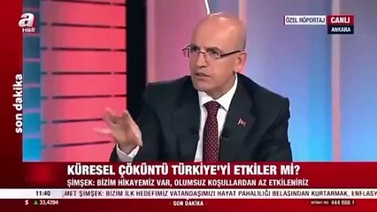'Siri', Mehmet Şimşek'in sözünü kesti