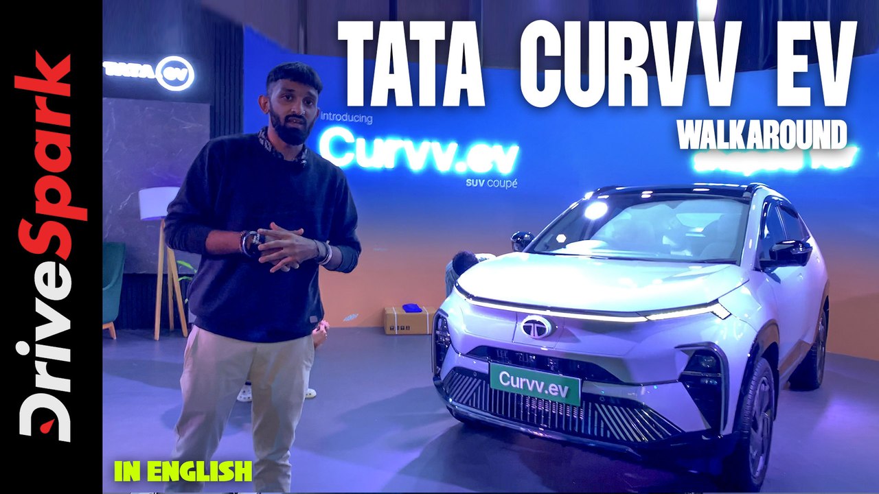 Tata Curvv EV Launched | Walkaround | Price | Design | Battery