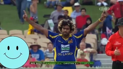 Lasith Malinga bowling