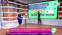 Señales que indican una visita al ginecologo