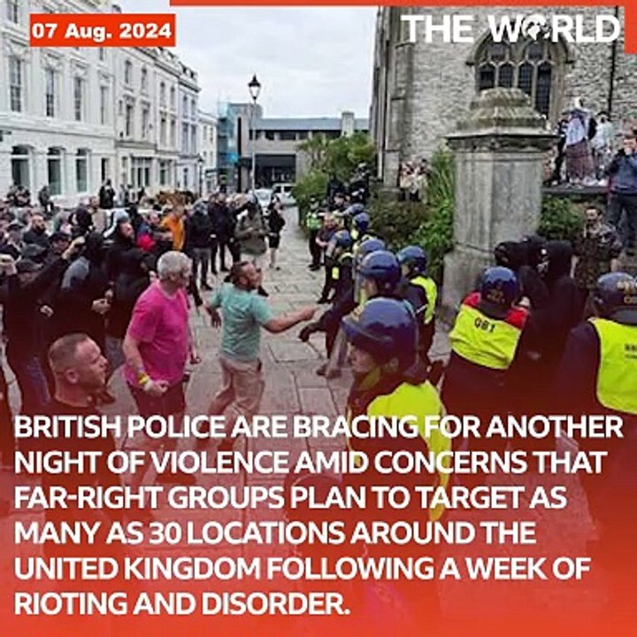 UK deploys 6,000 officers as it braces for more far-right violence