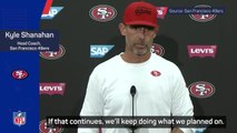 Shanahan admits wide receiver Brandon Aiyuk could be traded by the 49ers