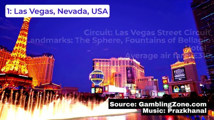 The top 5 destinations for an F1 getaway