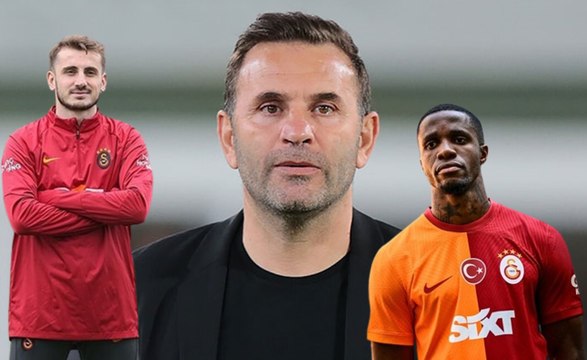 Galatasaray'da Okan Buruk ve Muslera'dan Kerem Aktürkoğlu ve Zaha açıklaması: Ufak tefek tepkileri olabilir