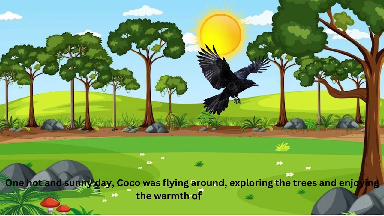 Thirsty Crow Story in English | Moral stories for Kids | Bedtime Stories for Children
