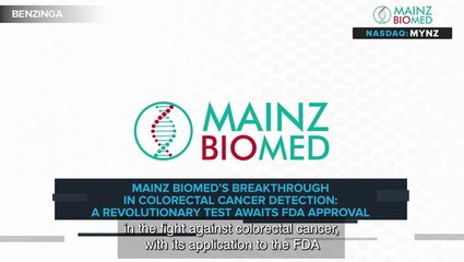 Mainz Biomed's $MYNZ Cutting-Edge Colorectal Cancer Test Applies for FDA Breakthrough Status