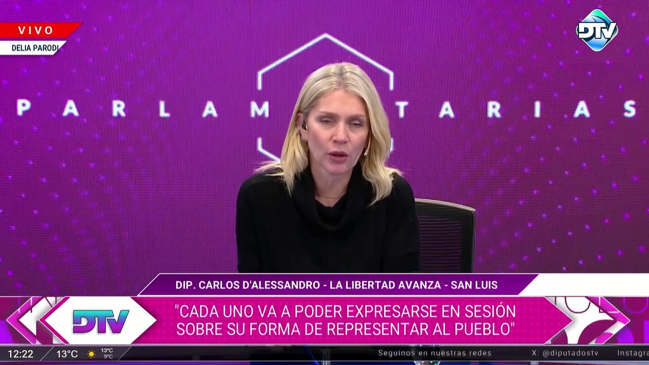 D'Alessandro criticó la visita de diputados de LLA a represores en nombre del bloque: "mi rechazo y oposición a la visita"