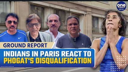 Indians in Paris Express Outrage Over Vinesh Phogat’s Disqualification | Oneindia Ground Report
