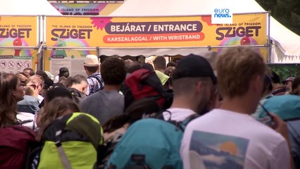 Budapest : le 30e festival Sziget est ouvert