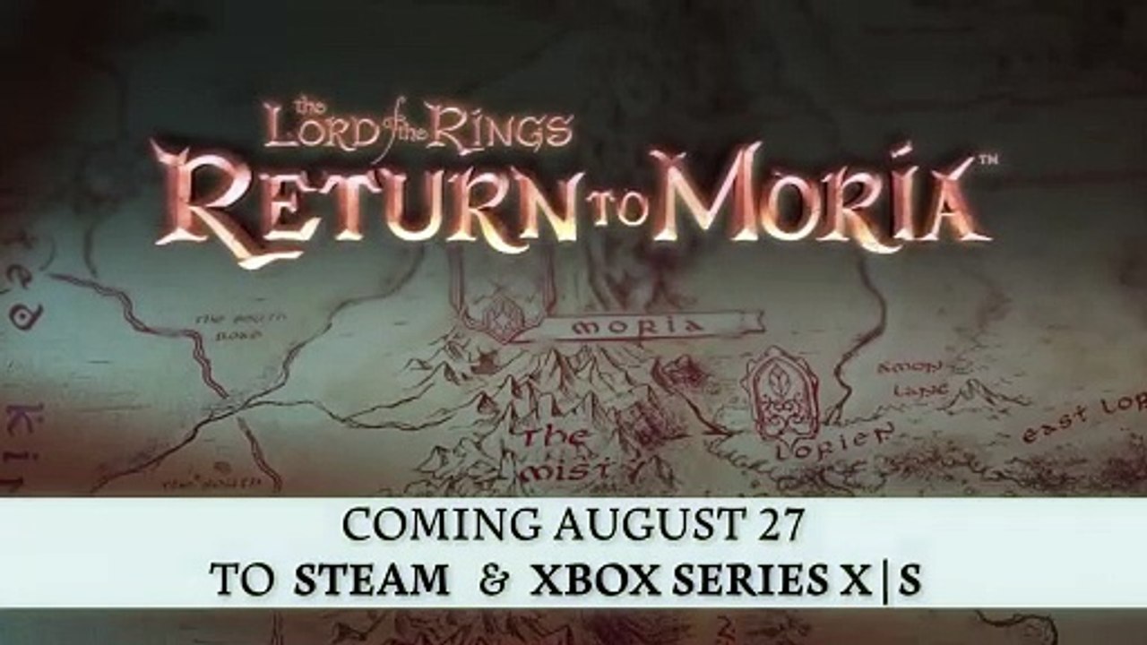 Tráiler con fecha de lanzamiento de El Señor de los Anillos: Return to Moria en Xbox Series y Steam