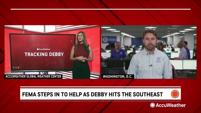 Debby response and recovery efforts led by FEMA
