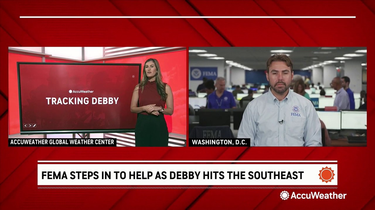 Debby response and recovery efforts led by FEMA