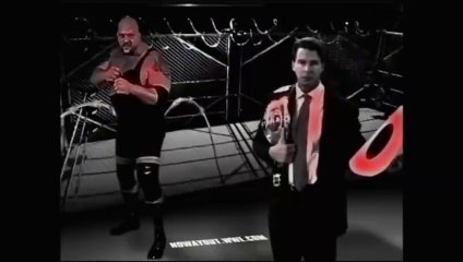 WWE No Way Out 2005 - Big Show vs JBL (Barbed Wire Steel Cage Match, WWE Championship)