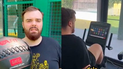 Ibai Llanos "reta" a deportistas olímpicos e intenta mejorar sus marcas