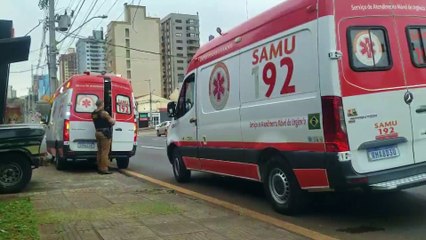 Embriagado, homem que tem histórico de esquizofrenia é contido pela PM após confusão com a família