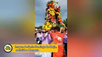 Santo Domingo de Abajo ingresa a Managua