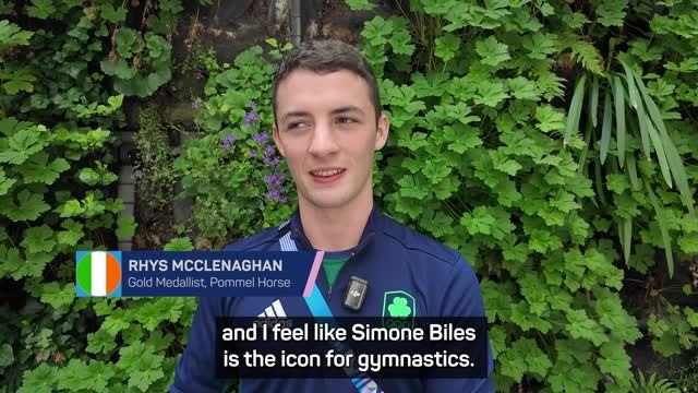 McClenaghan hails 'icon' Simone Biles for bringing eyes to gymnastics